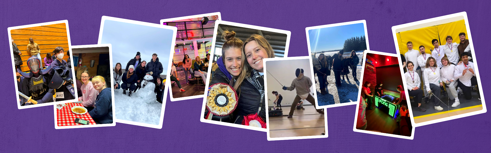 Photos of Recreational Sport Clubs Members Fall 2022